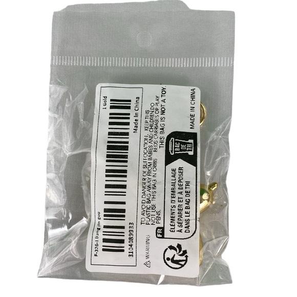 Gold Balloon Dog Bag Charm Keychain - Picture 11 of 11